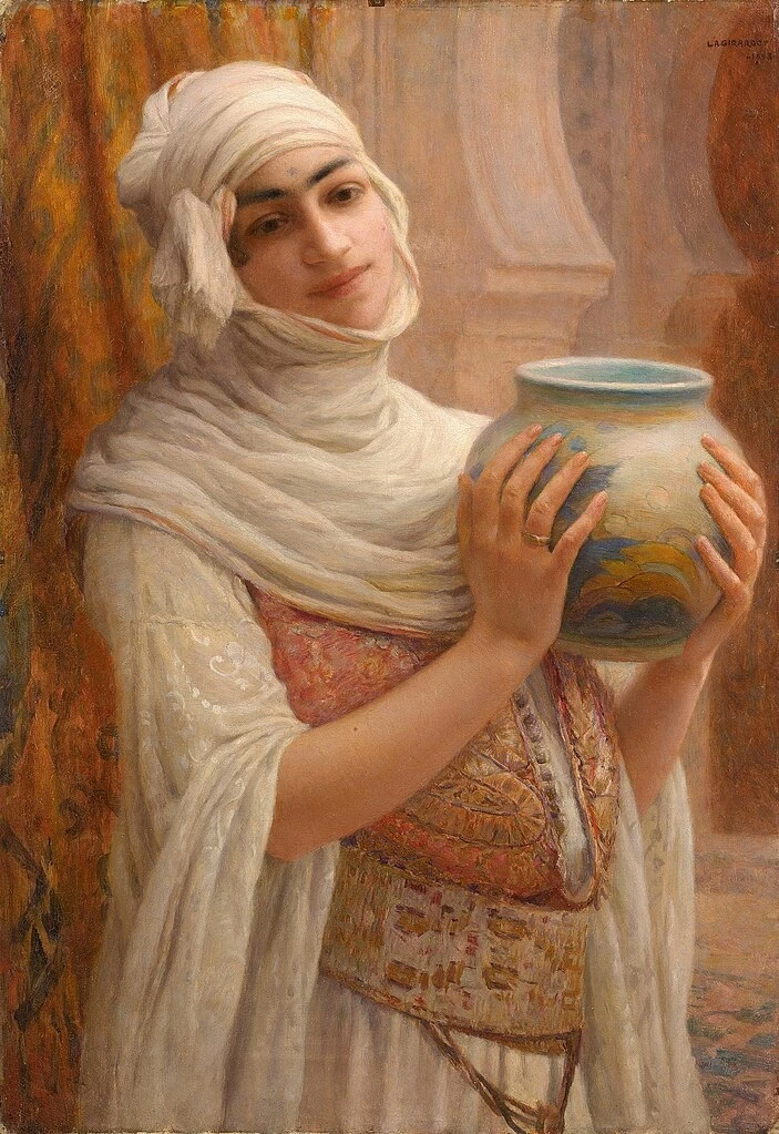 Giovane donna con vaso - 1903